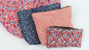 Quilting Toiletry & Make-up Bag Sizing