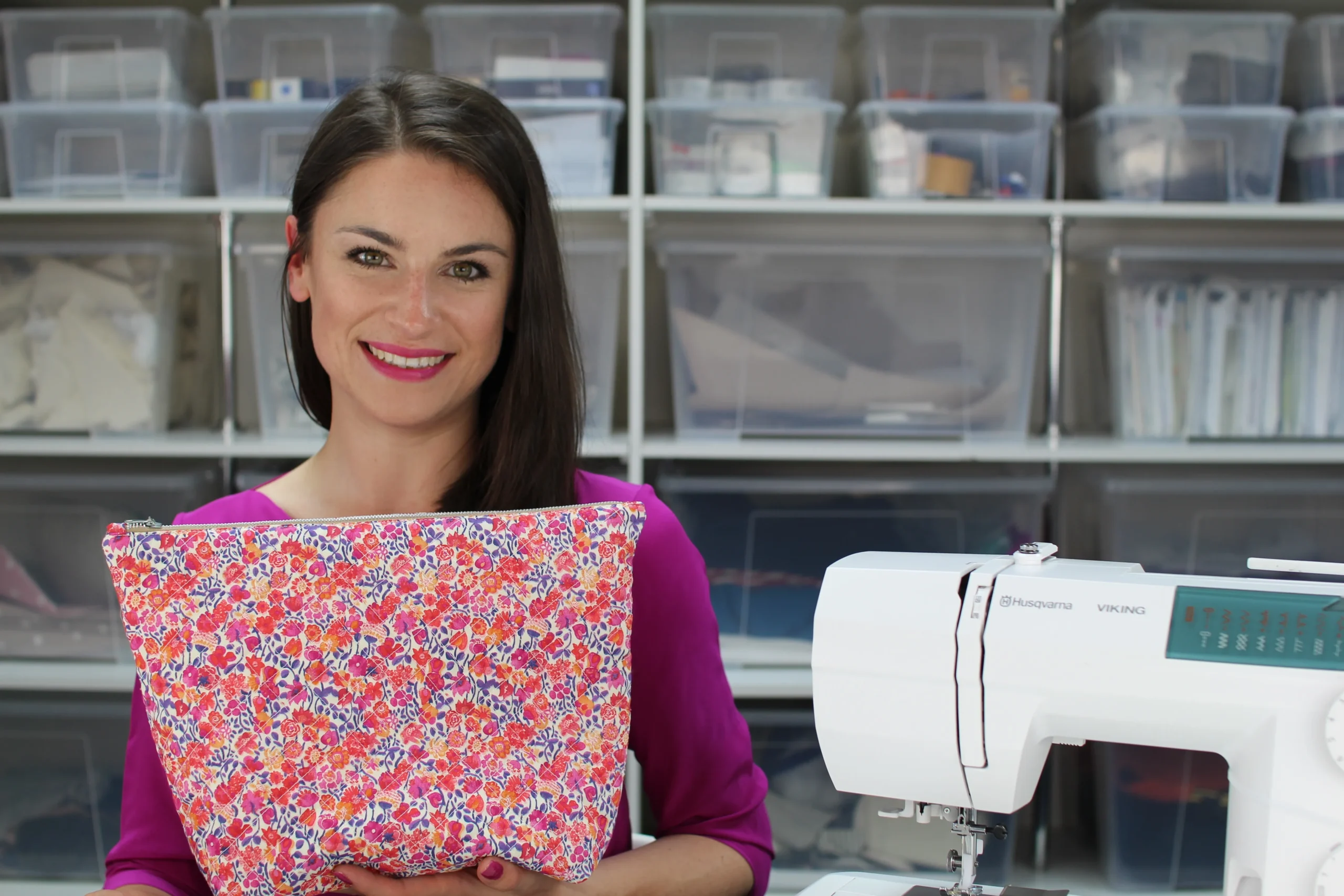 How to Customise the Size of a Quilted Wash Bag