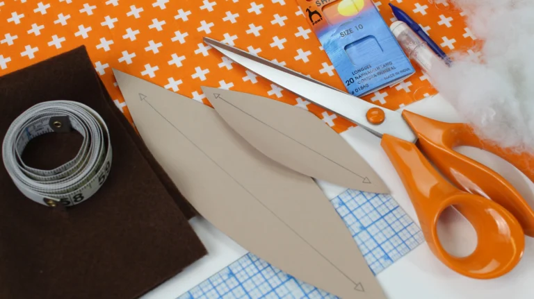 Materials and supplies required for the segment pumpkin