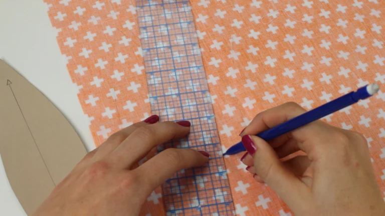 Add seam allowances to the pumpkin segment template