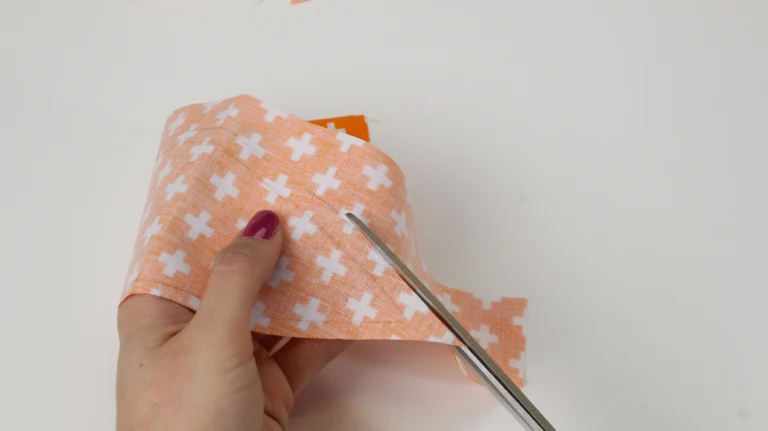 Cut out the pumpkin segment