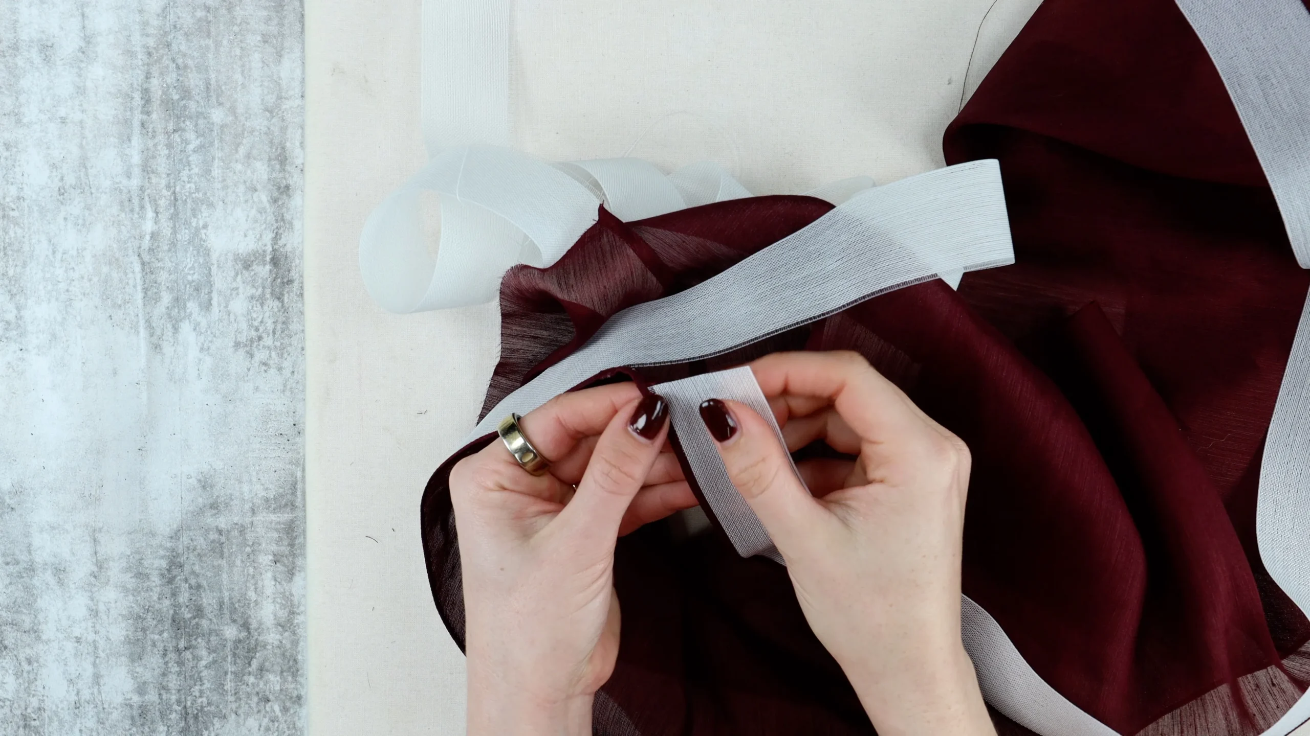 How to Sew a Hem with Ban-Rol