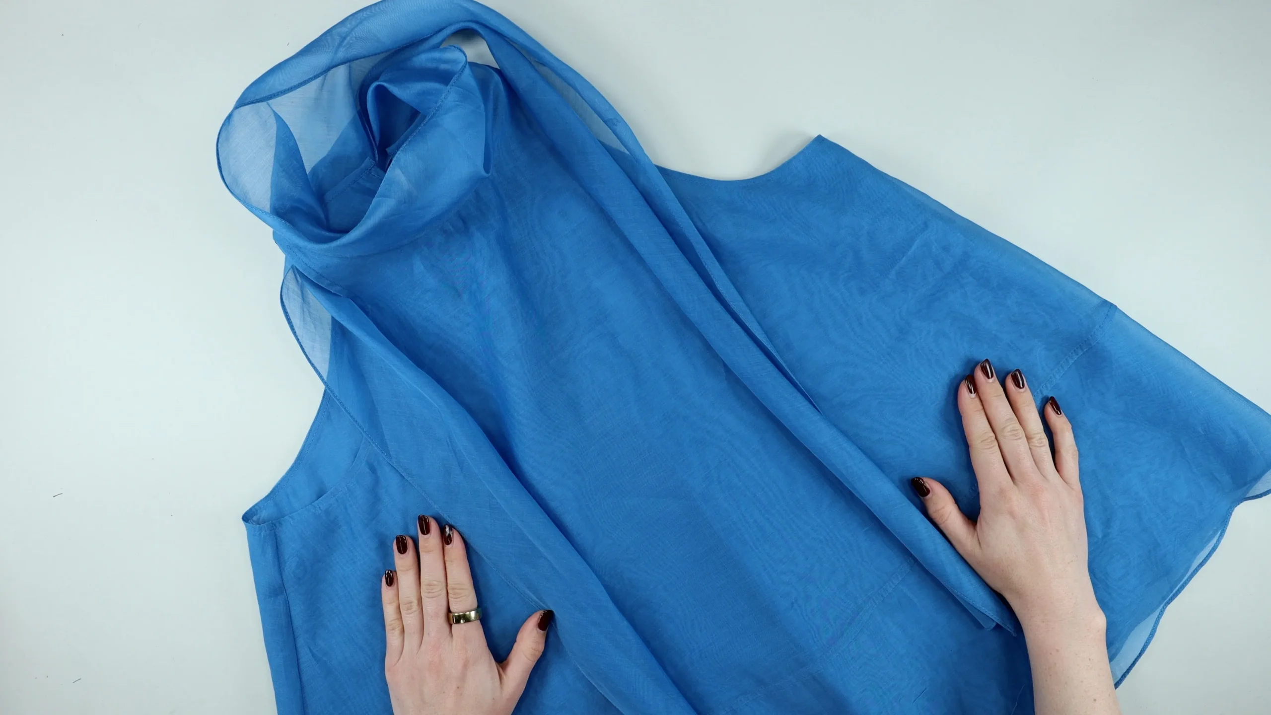 How to Sew a Tie Neck Halterneck Top | Step-by-Step Sewing Tutorial