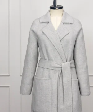 Cresswell oversized unlined coat sewing pattern - front view