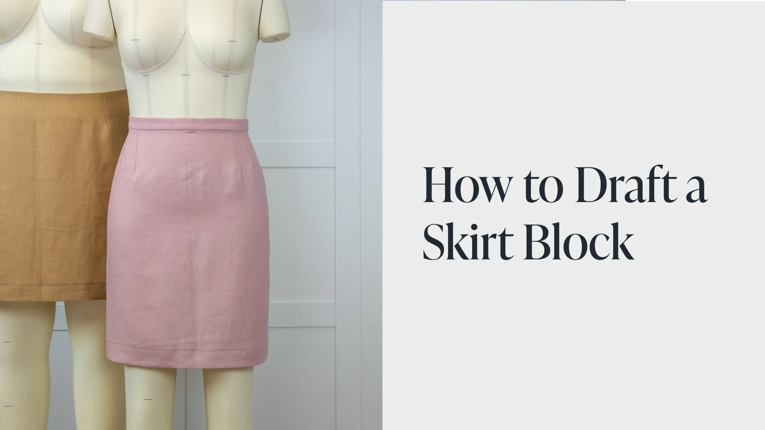 How to Draft a Skirt Block – Made to Sew